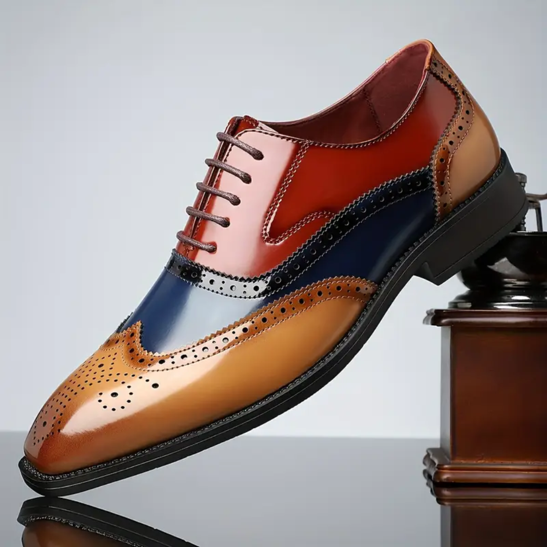 LIAM™ | Men's Wingtip Brogue Oxford