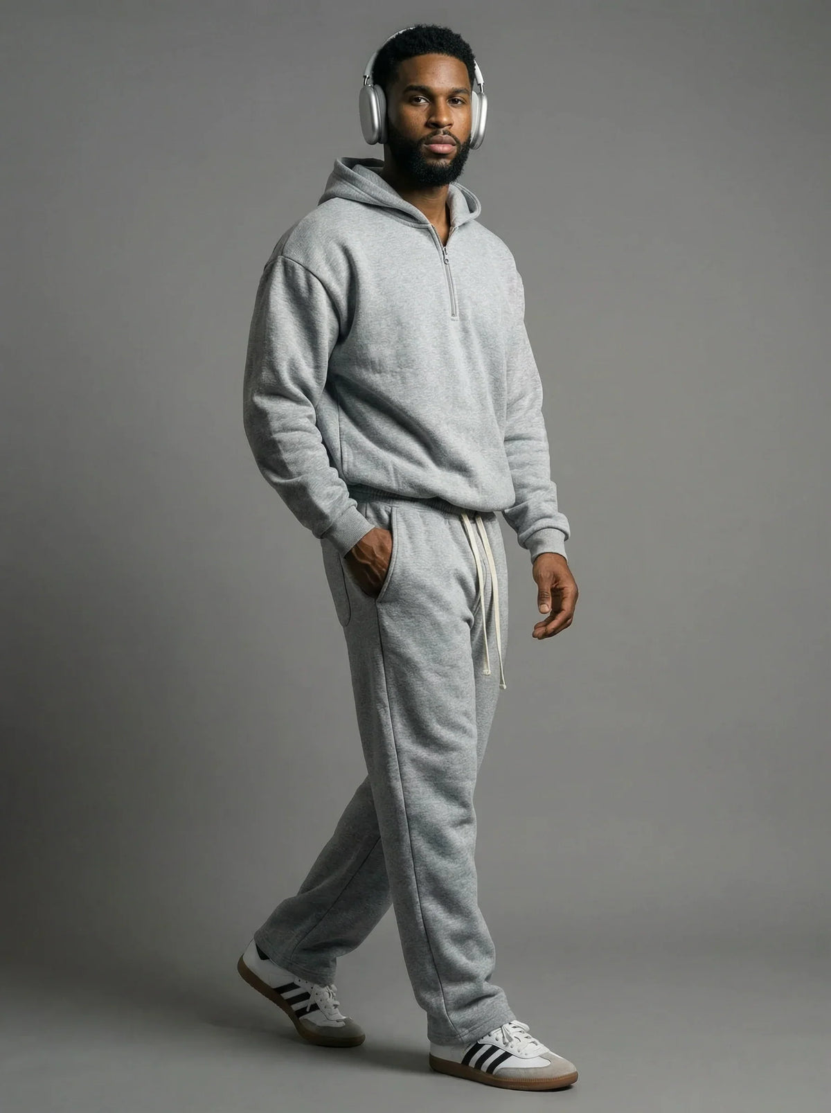 LIAM™ | Quarter-Zip Relaxed Tracksuit
