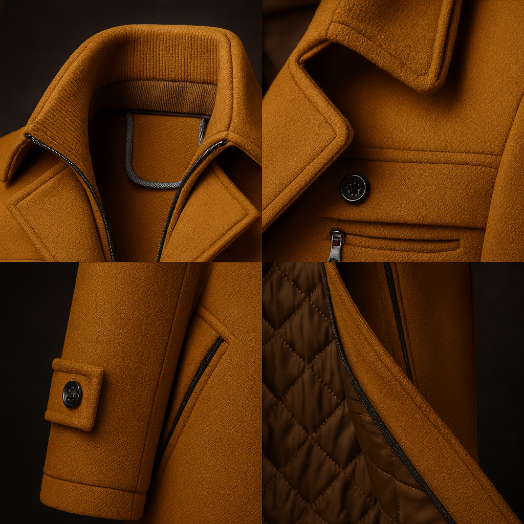 LIAM™ | WOOL COAT