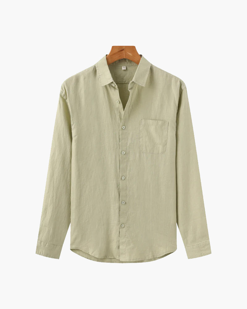 LIAM™ | 100% LINEN SHIRT