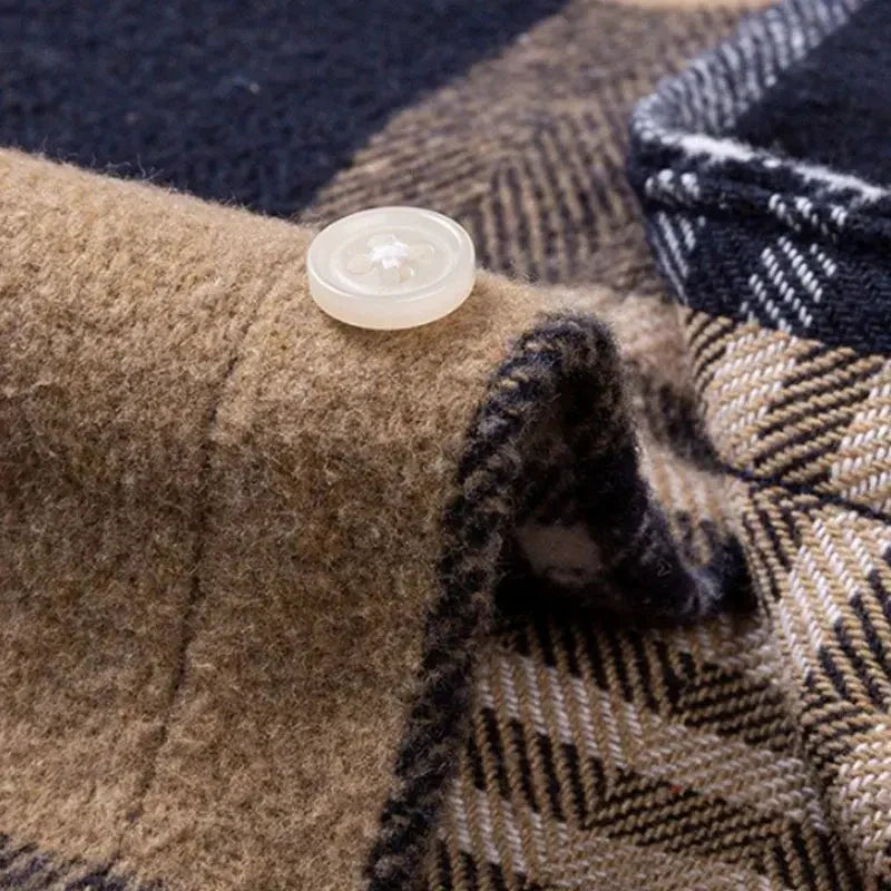 LIAM™ | Rockwell Brushed Cotton Flannel Shirt
