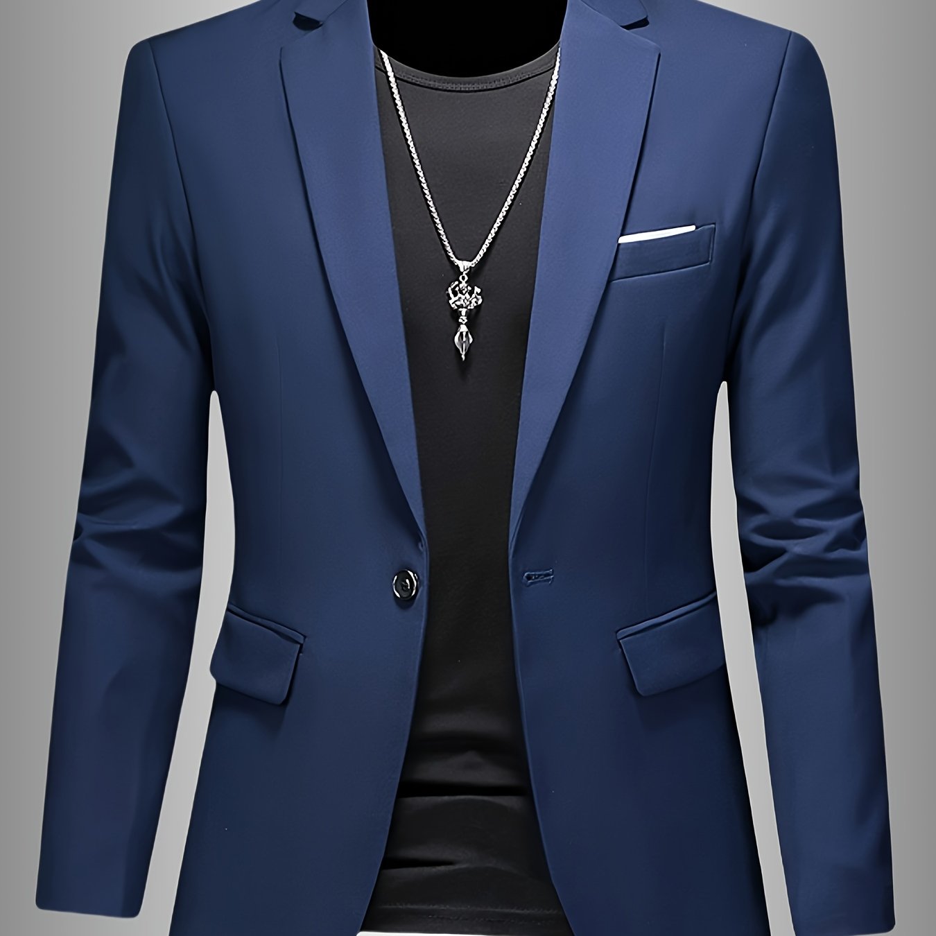 LIAM™ | Men's Skinny-Fit Woven Blazer