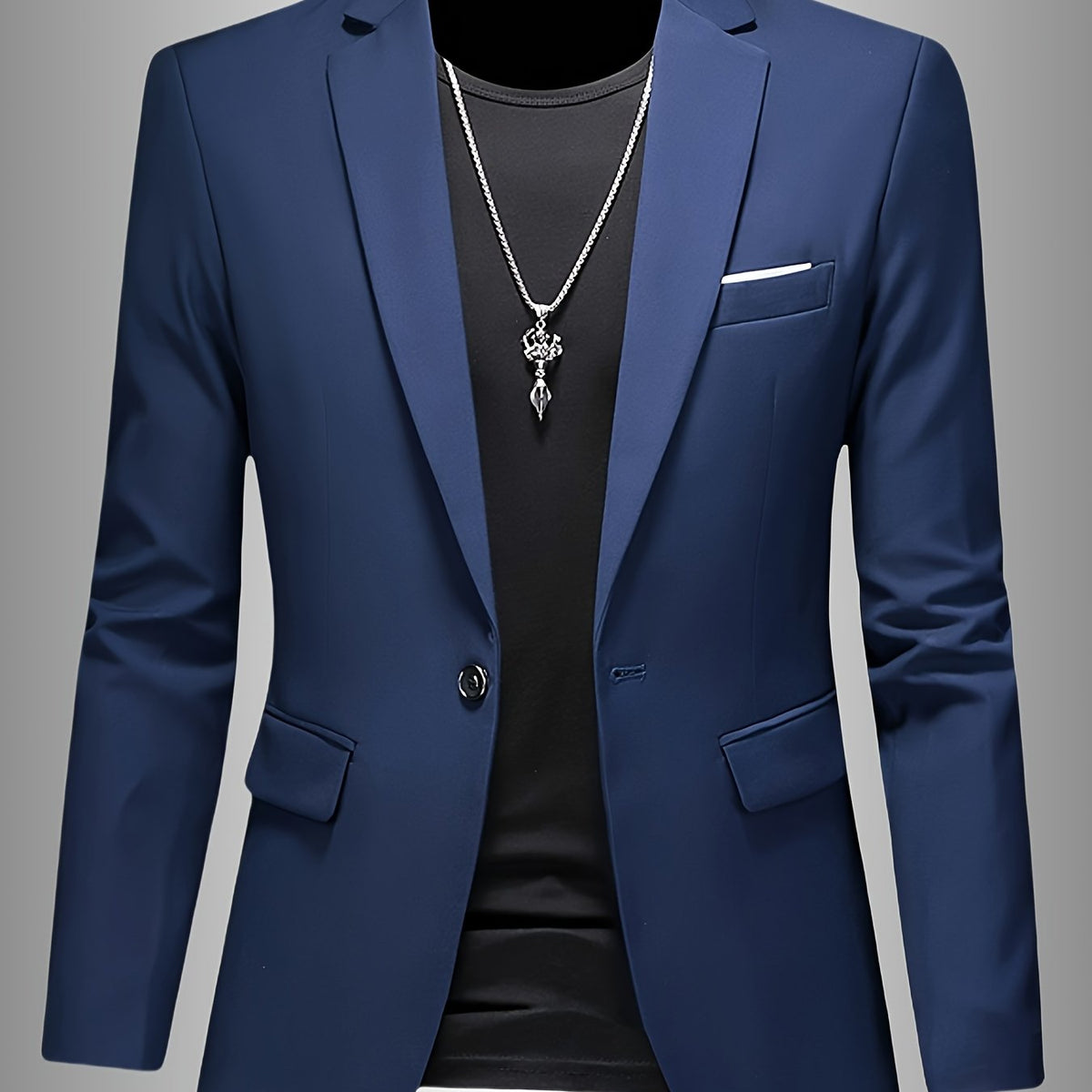 LIAM™ | Men's Skinny-Fit Woven Blazer