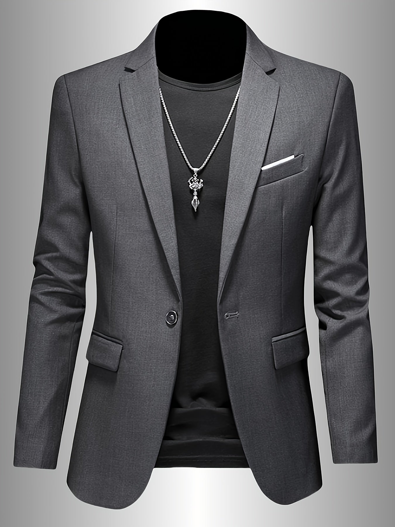 LIAM™ | Men's Skinny-Fit Woven Blazer