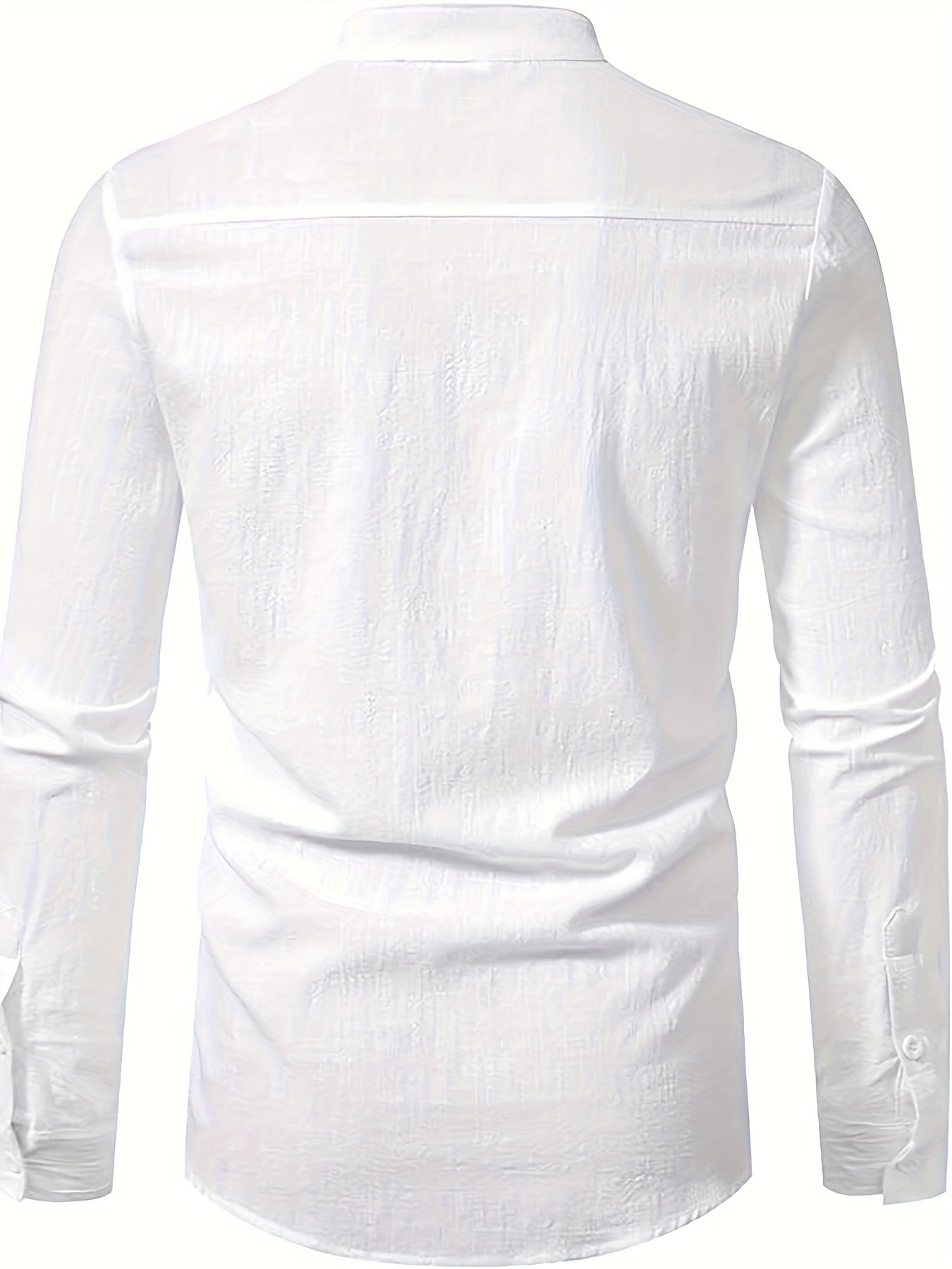 LIAM™ | Men's Cotton-Linen Popover Shirt