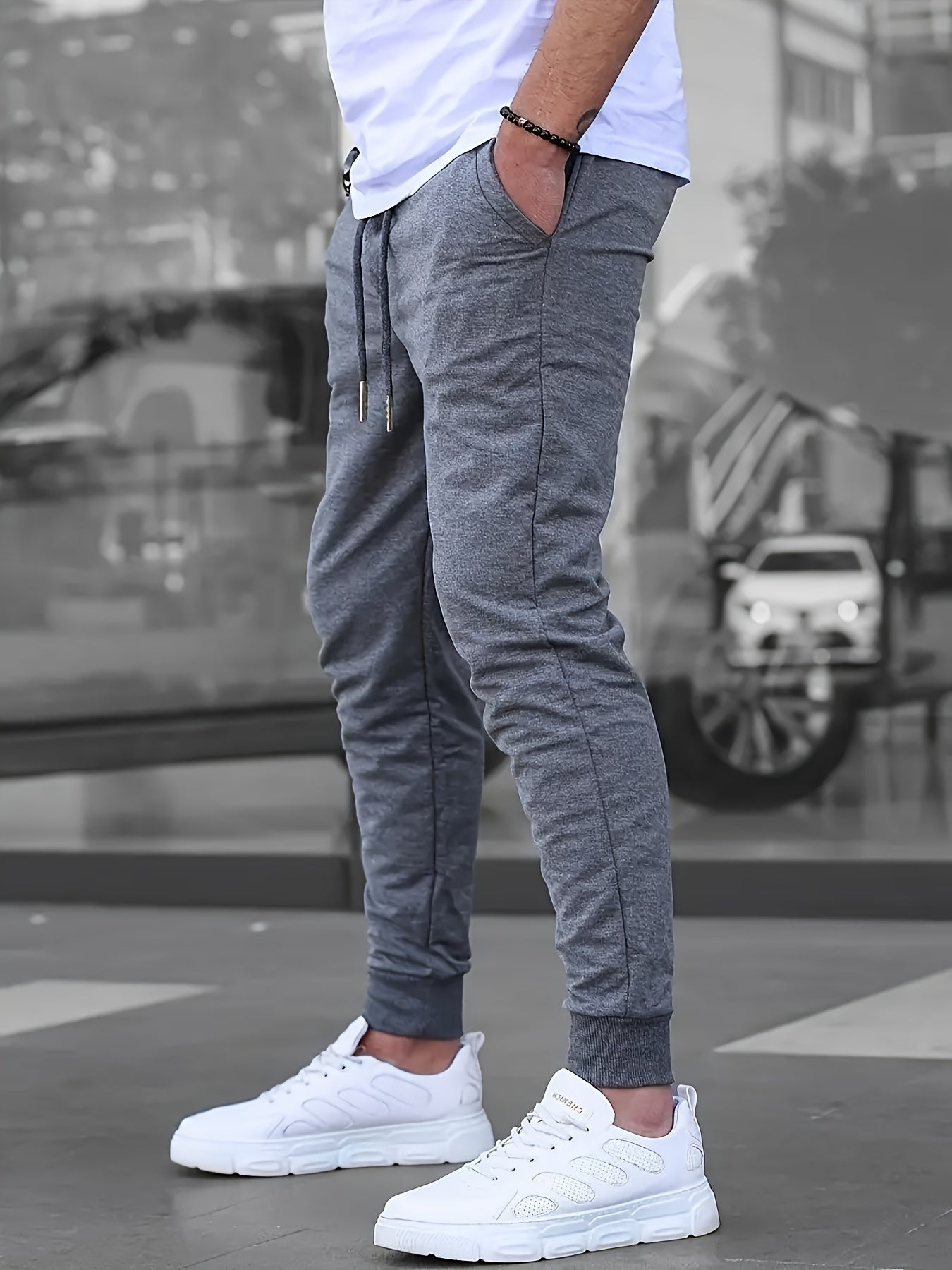 LIAM™ | Men's Multi-Pocket Knit Joggers