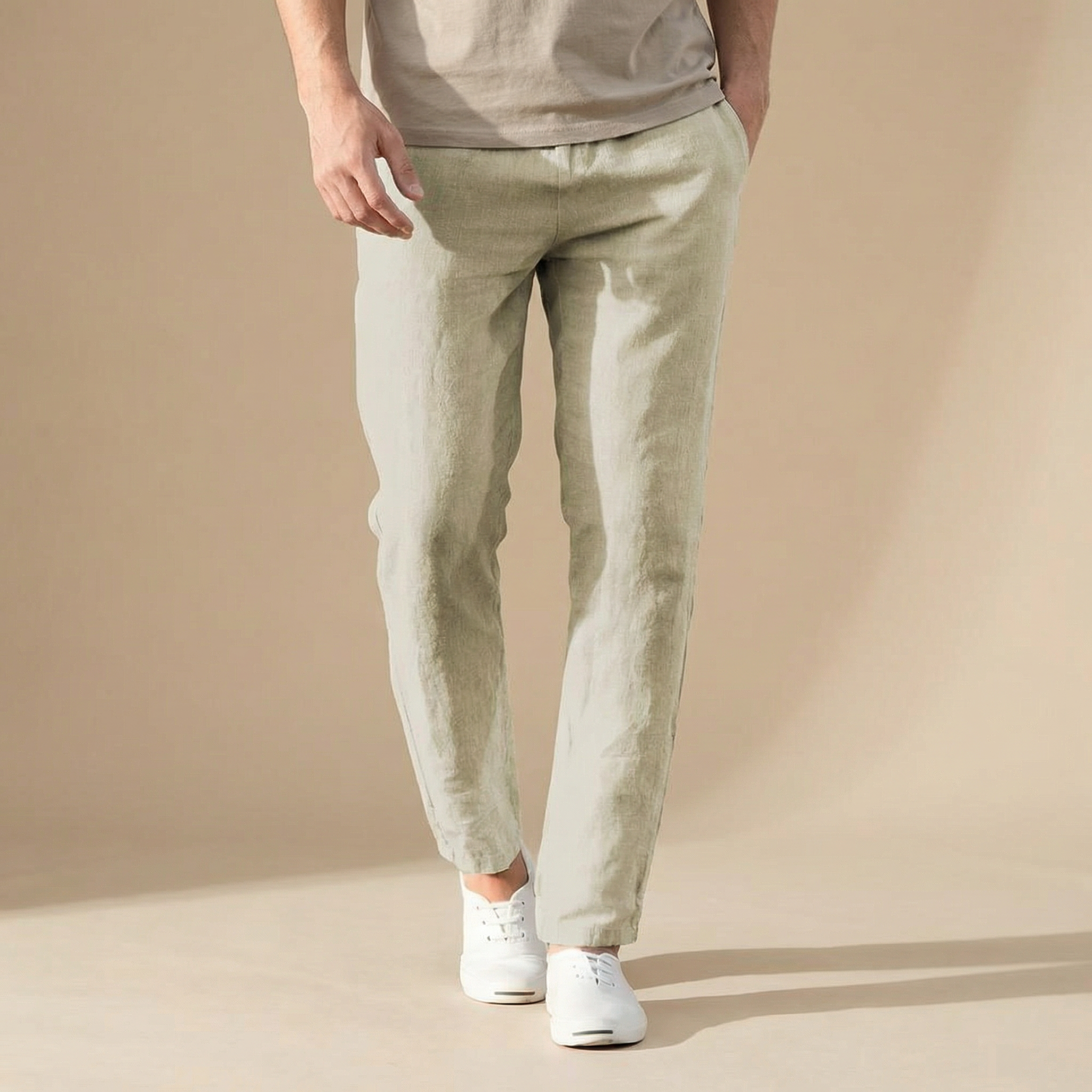 LIAM™ | Linen Trousers