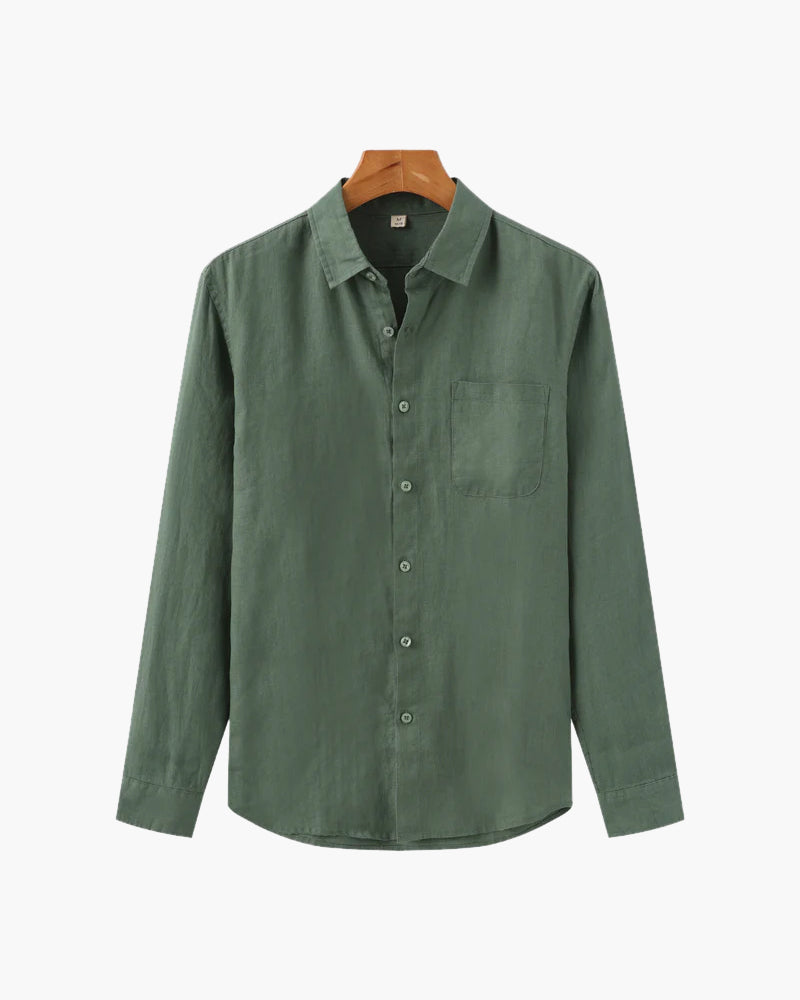 LIAM™ | 100% LINEN SHIRT