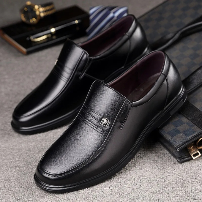 LIAM™ | LEATHER LOAFERS
