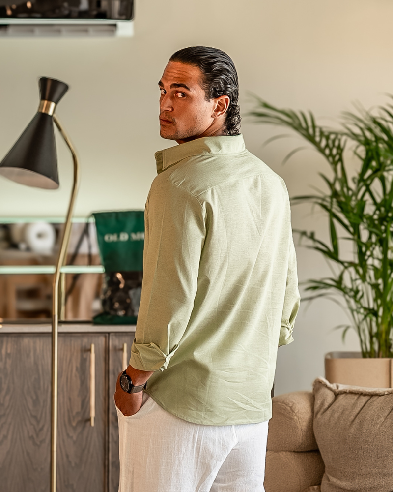LIAM™ | 100% LINEN SHIRT