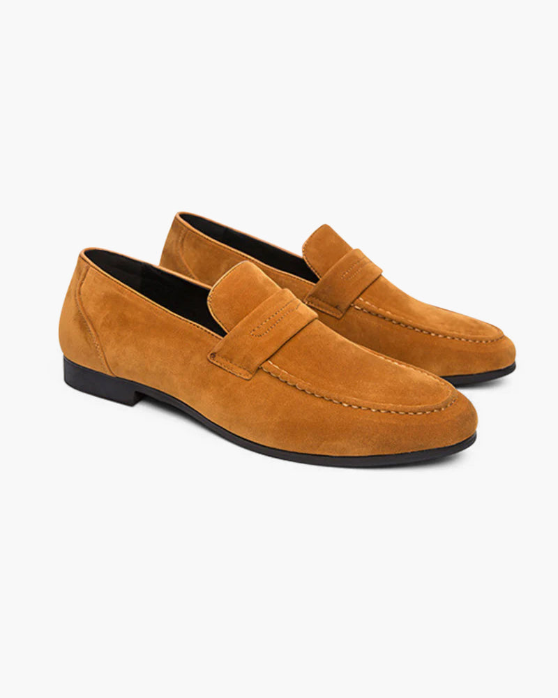 LIAM™ | SUEDE PENNY LOAFERS