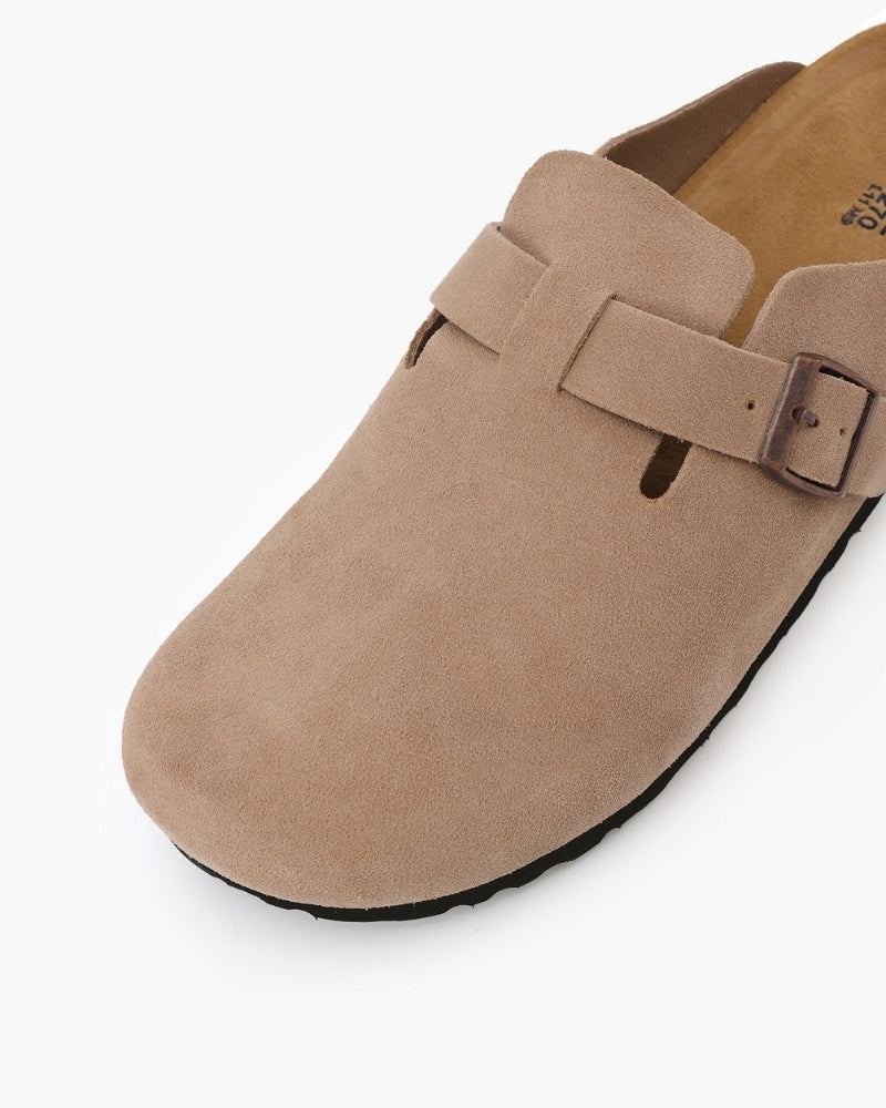 LIAM™ | SUEDE CLOGS