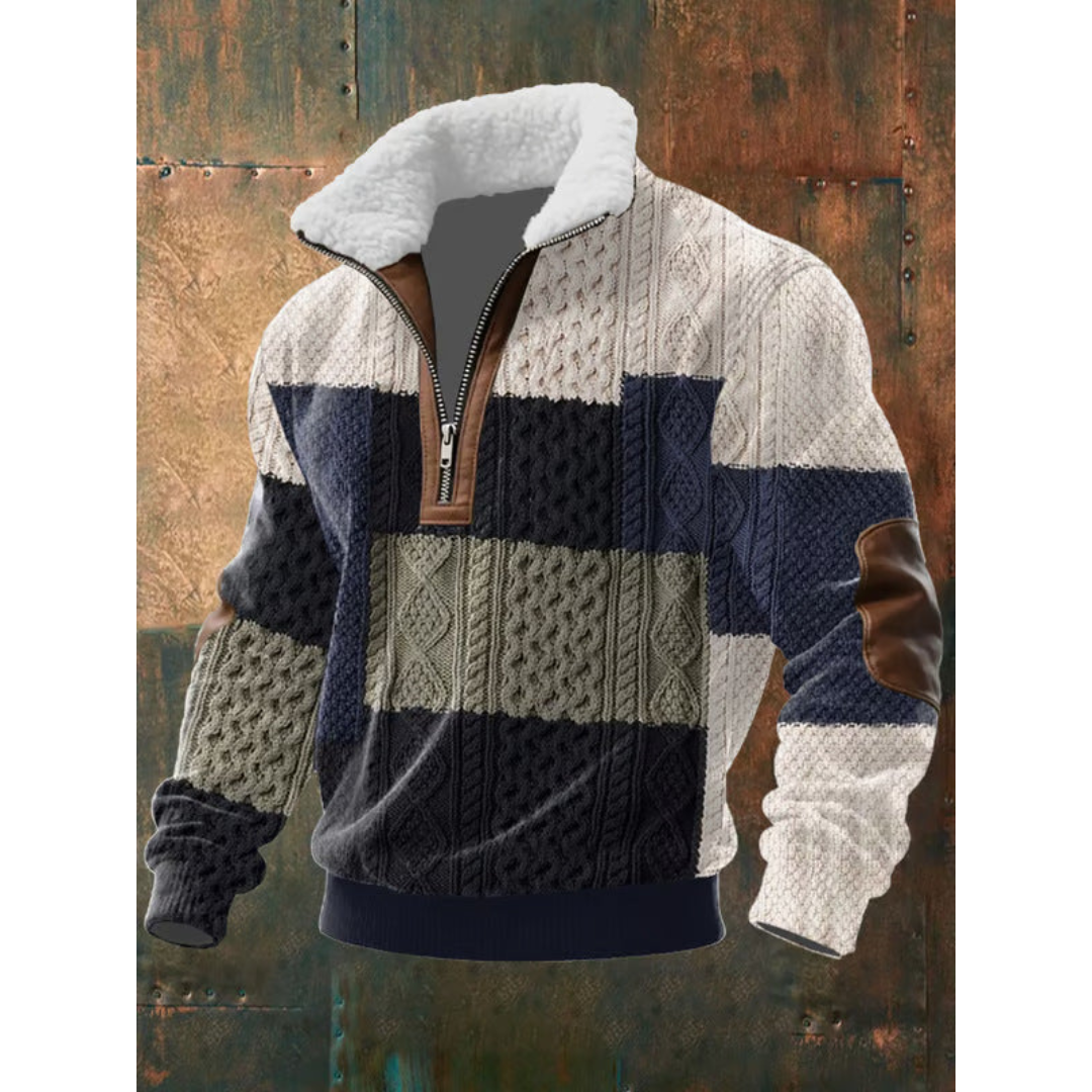 LIAM™ | HIGH COLLAR SWEATER