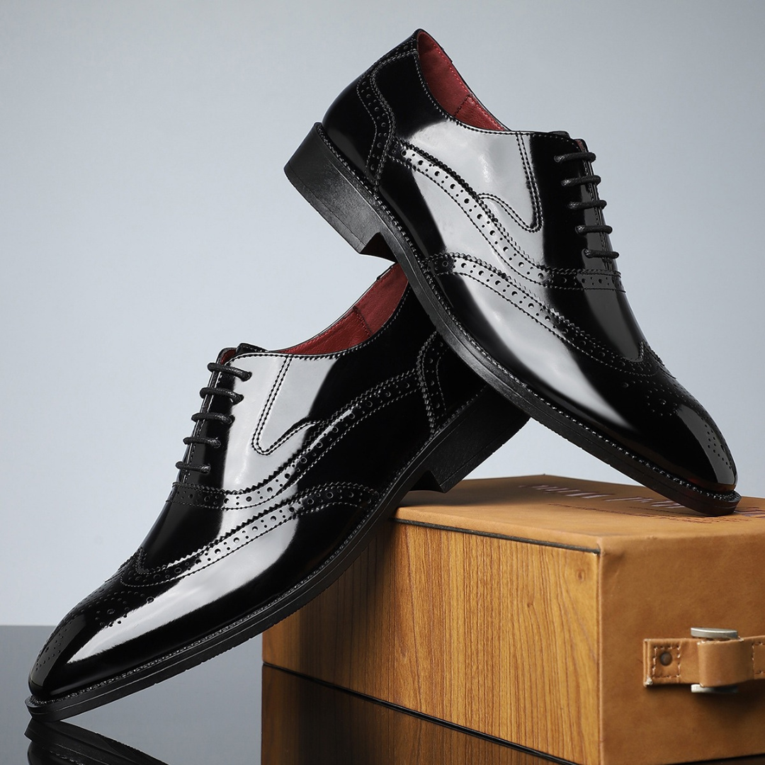 LIAM™ | Men's Wingtip Brogue Oxford