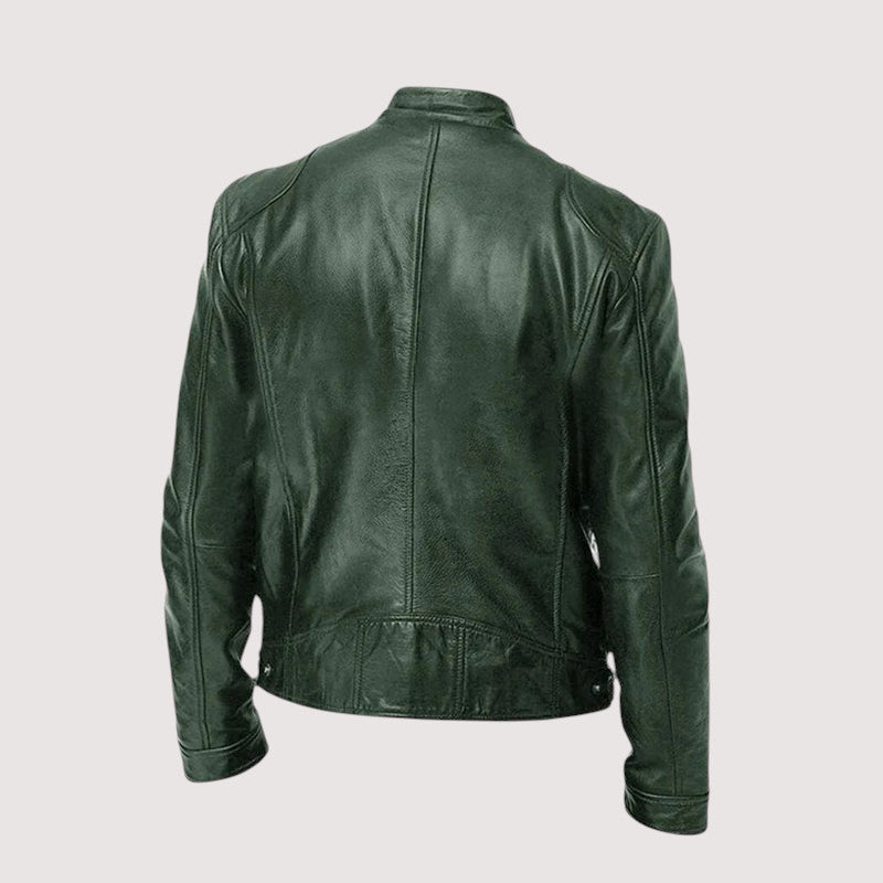 LIAM™ | ELEGANT LEATHER JACKET