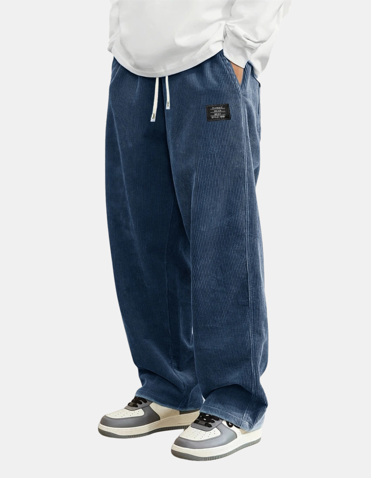 LIAM™ | James Relaxed-fit Corduroy Trousers