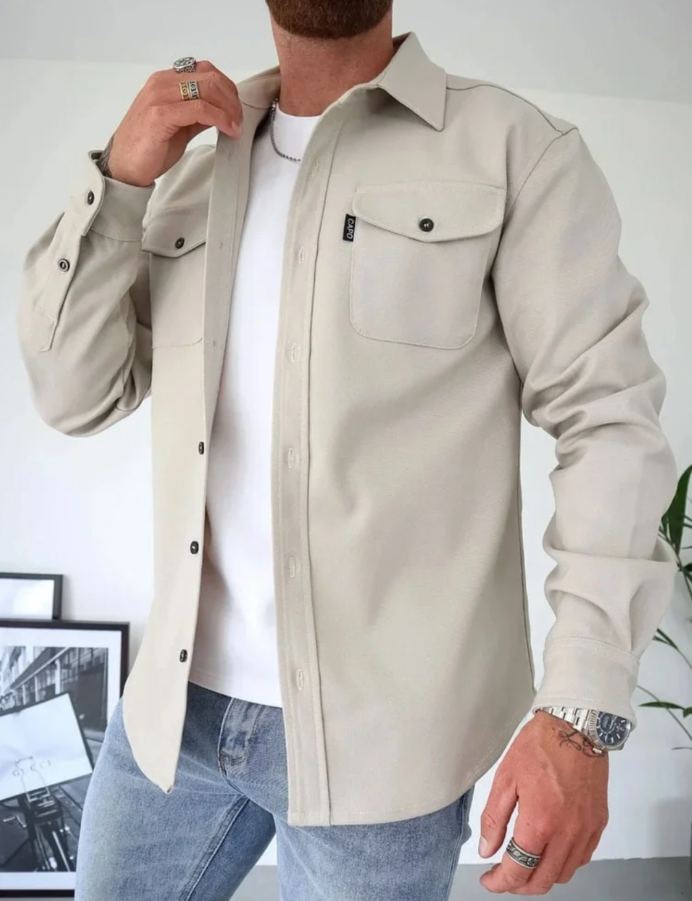 LIAM™ | Shirt Jacket