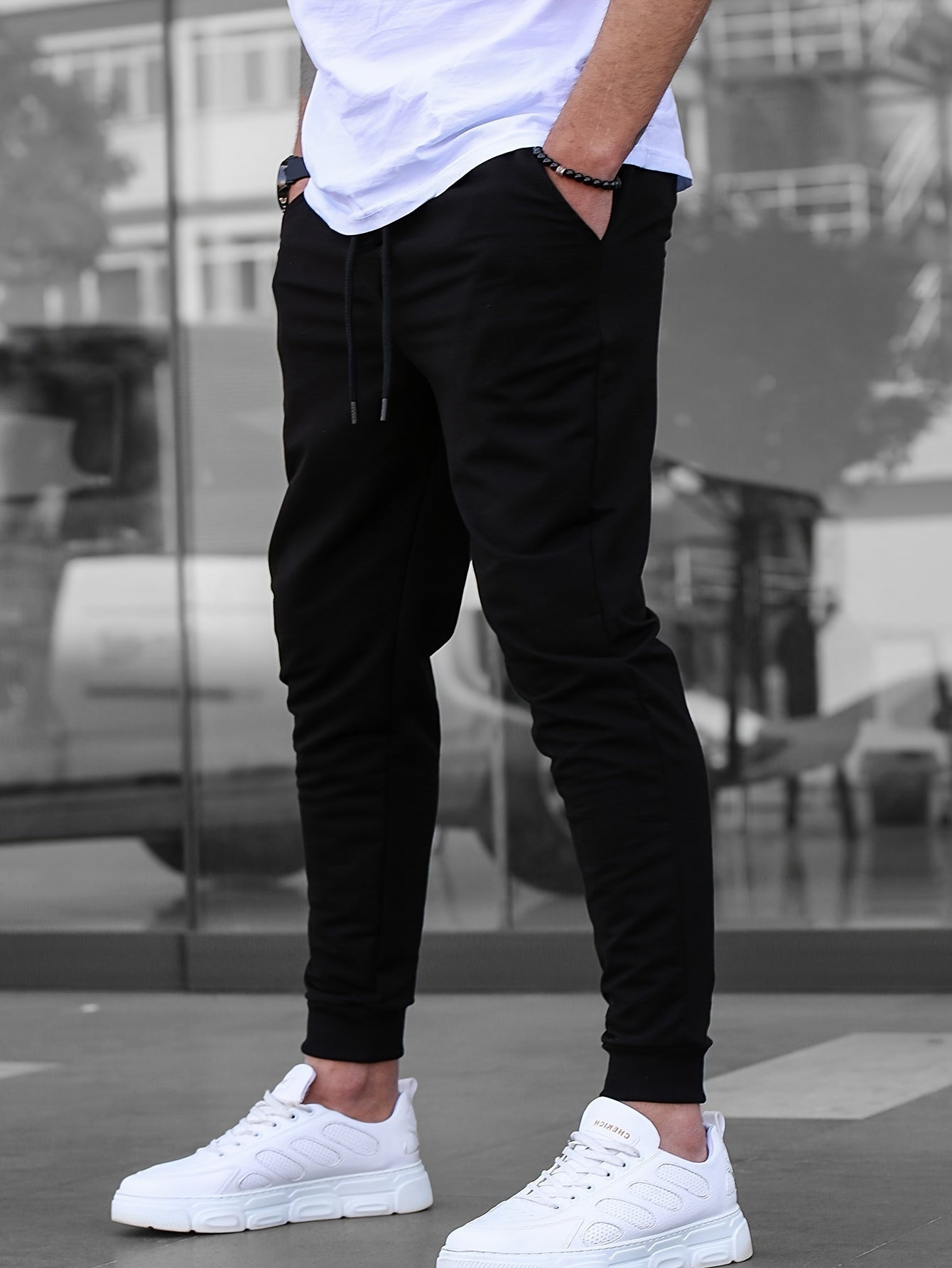 LIAM™ | Men's Multi-Pocket Knit Joggers