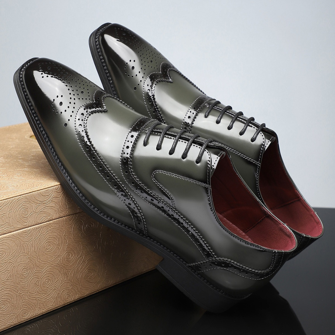 LIAM™ | Men's Wingtip Brogue Oxford