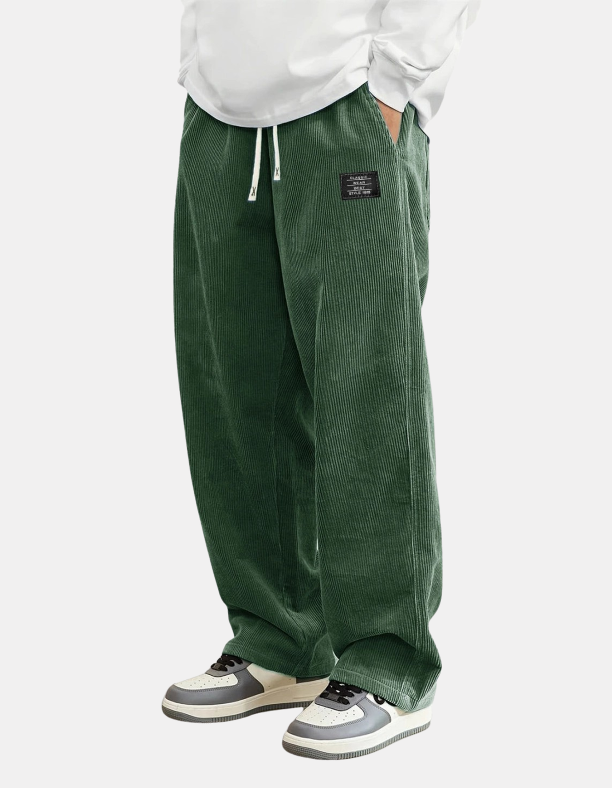LIAM™ | James Relaxed-fit Corduroy Trousers