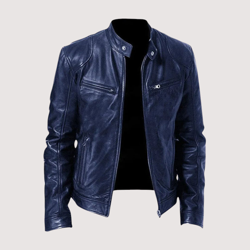 LIAM™ | ELEGANT LEATHER JACKET