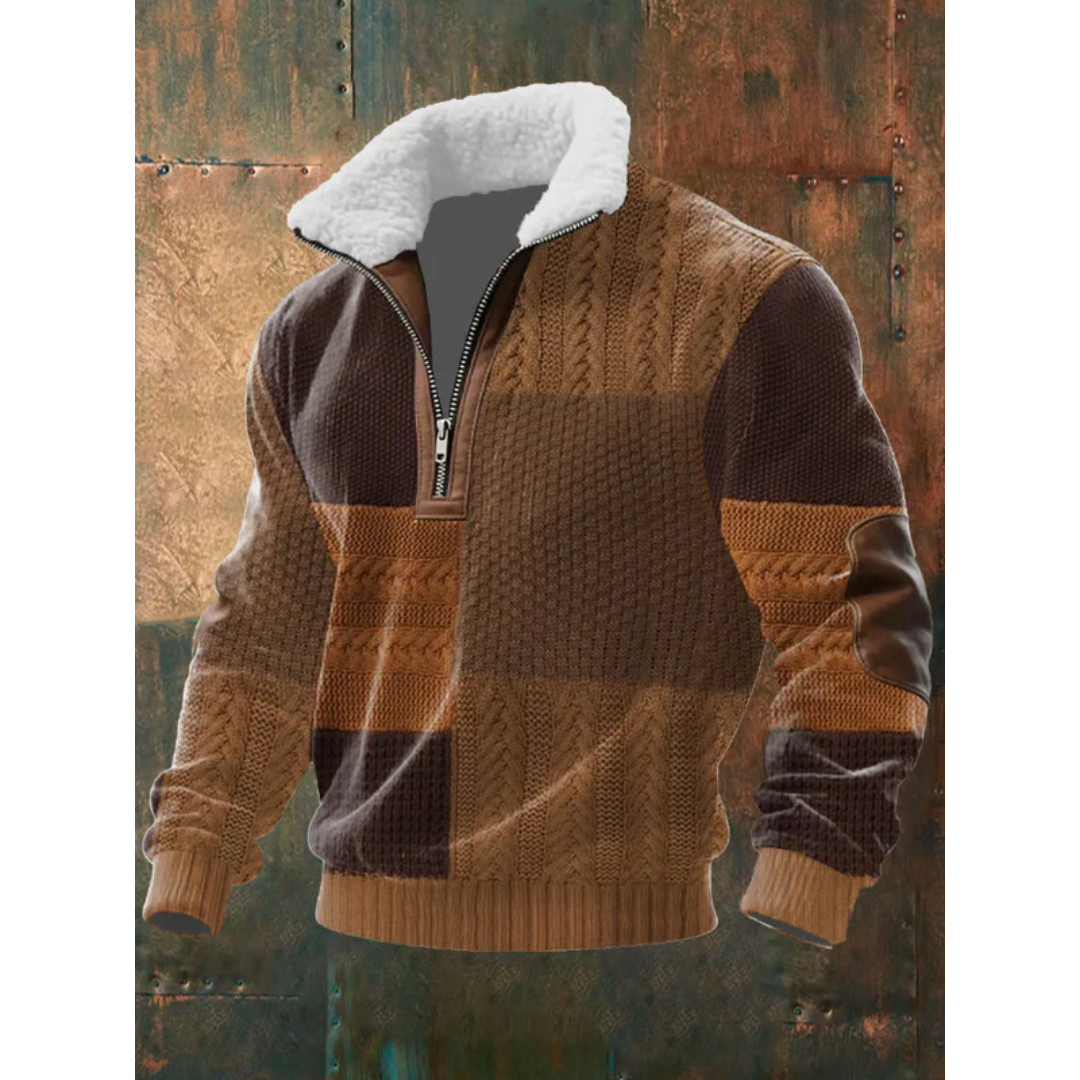 LIAM™ | HIGH COLLAR SWEATER