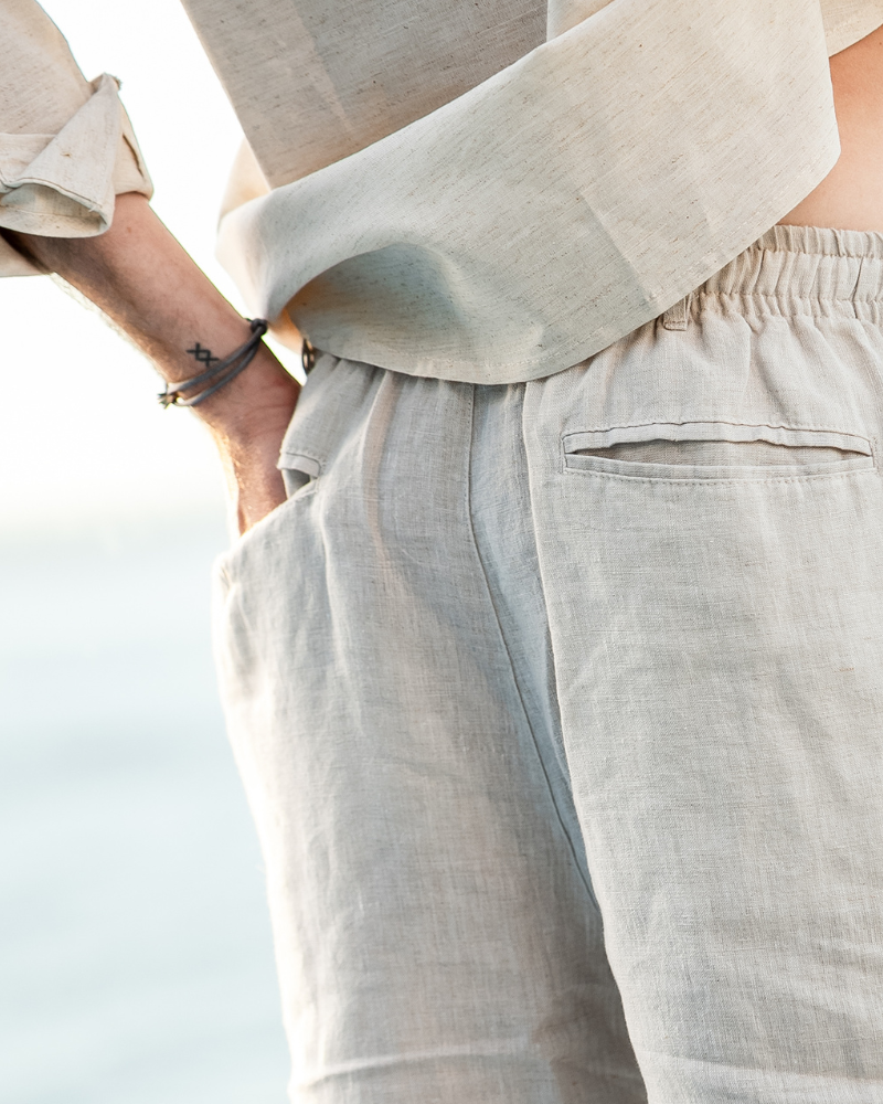 LIAM™ | PREMIUM LINEN SHORTS