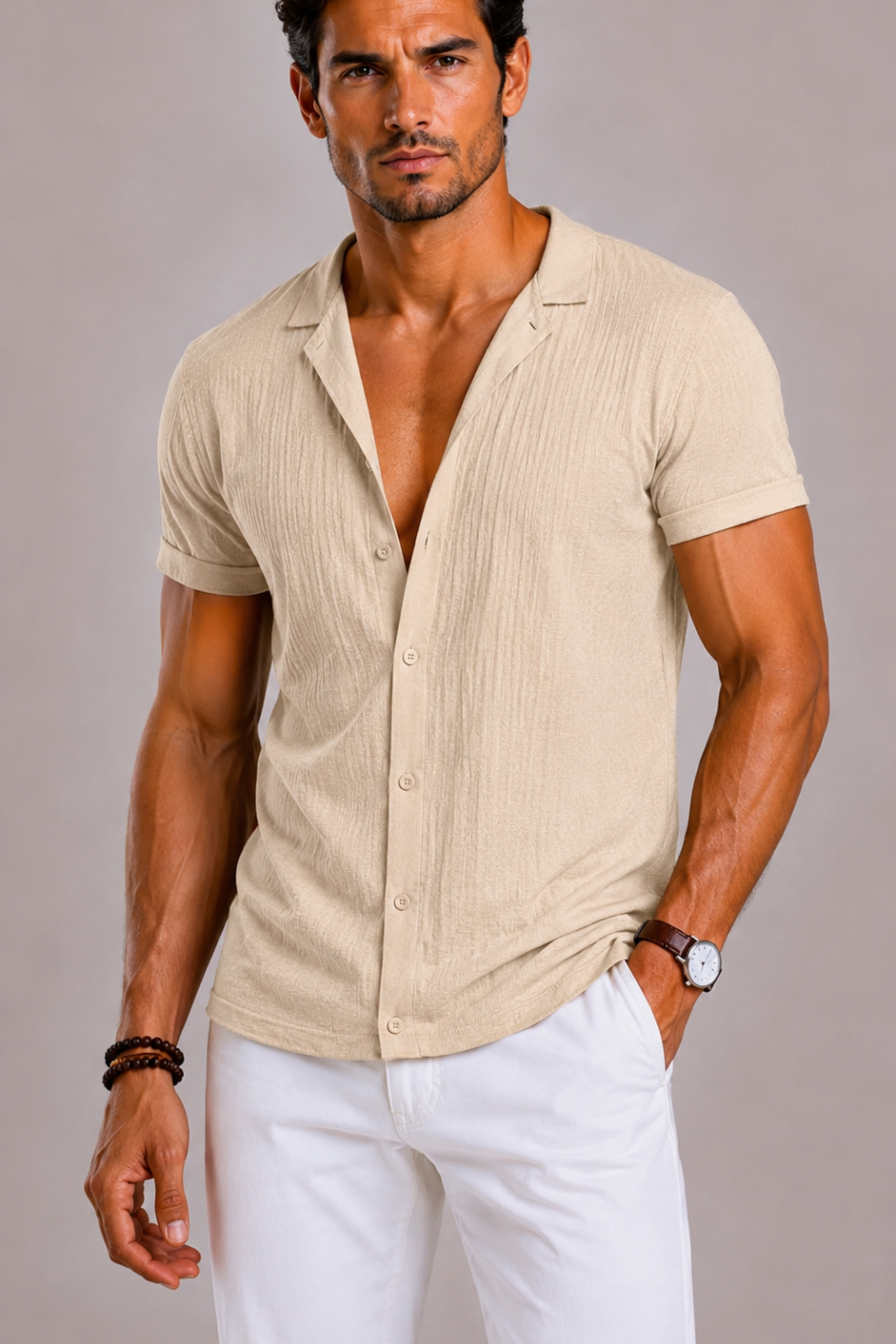 LIAM™ | Ribbed Shirt