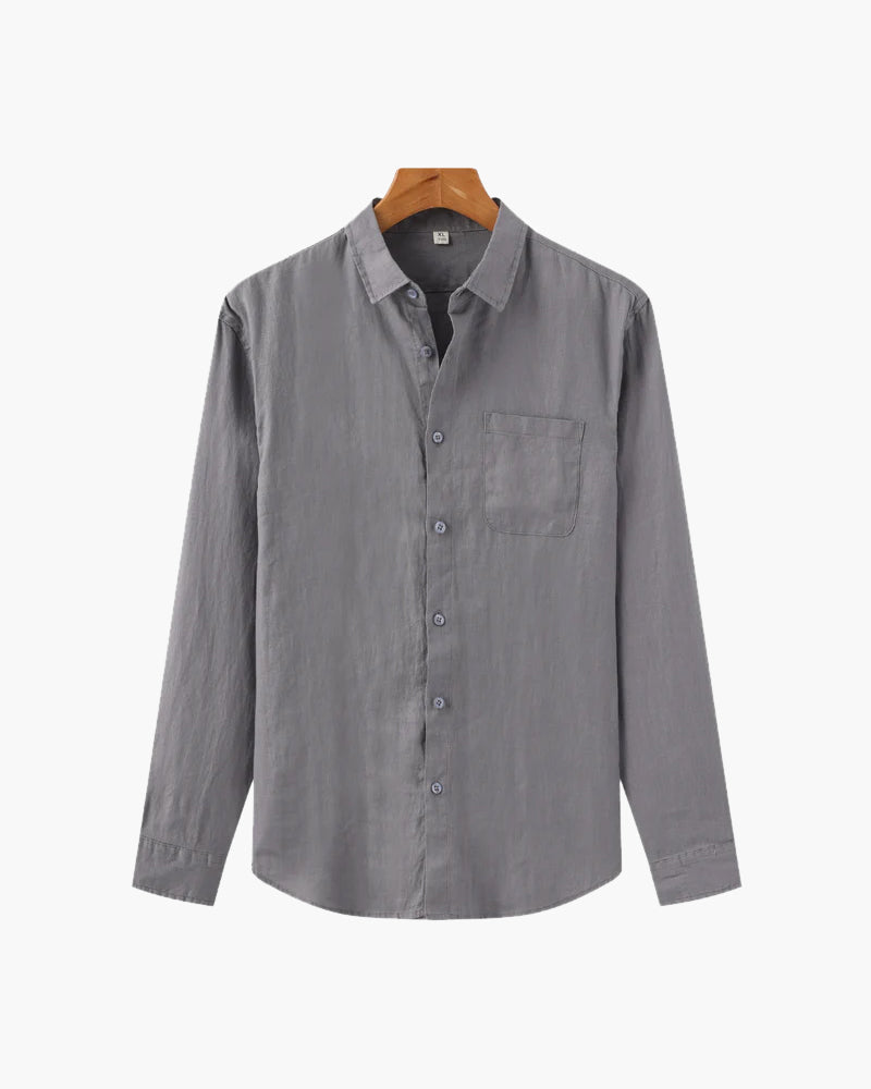 LIAM™ | 100% LINEN SHIRT