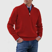 LIAM™ | CASUAL HALF-ZIP SWEATER