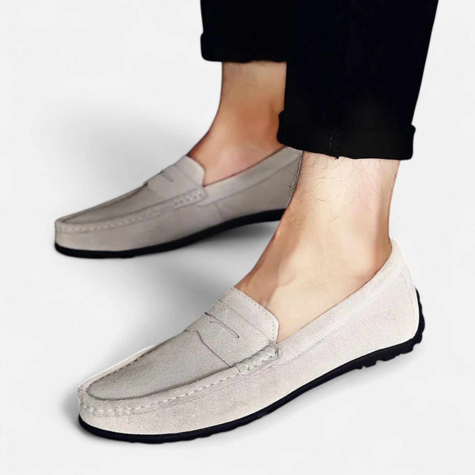 LIAM™ | Suede Slip-Ons