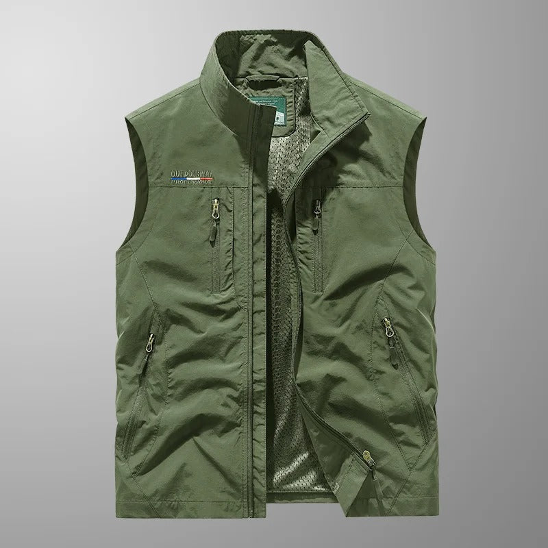 LIAM™ | Men's Nylon Zip Vest
