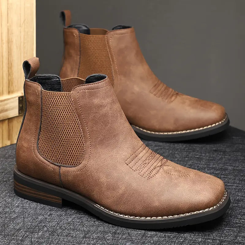 LIAM™ | CLASSIC LEATHER BOOTS