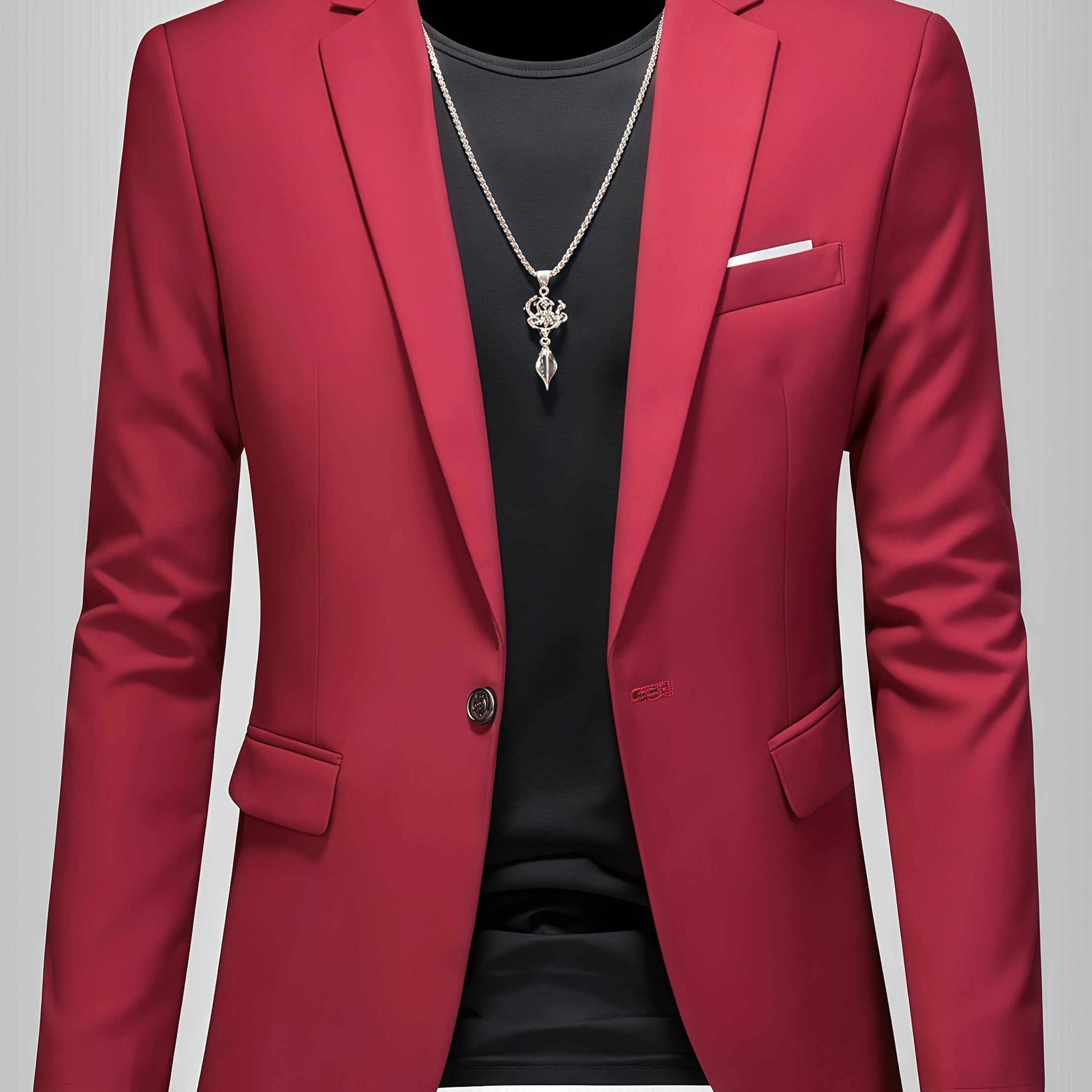 LIAM™ | Men's Skinny-Fit Woven Blazer