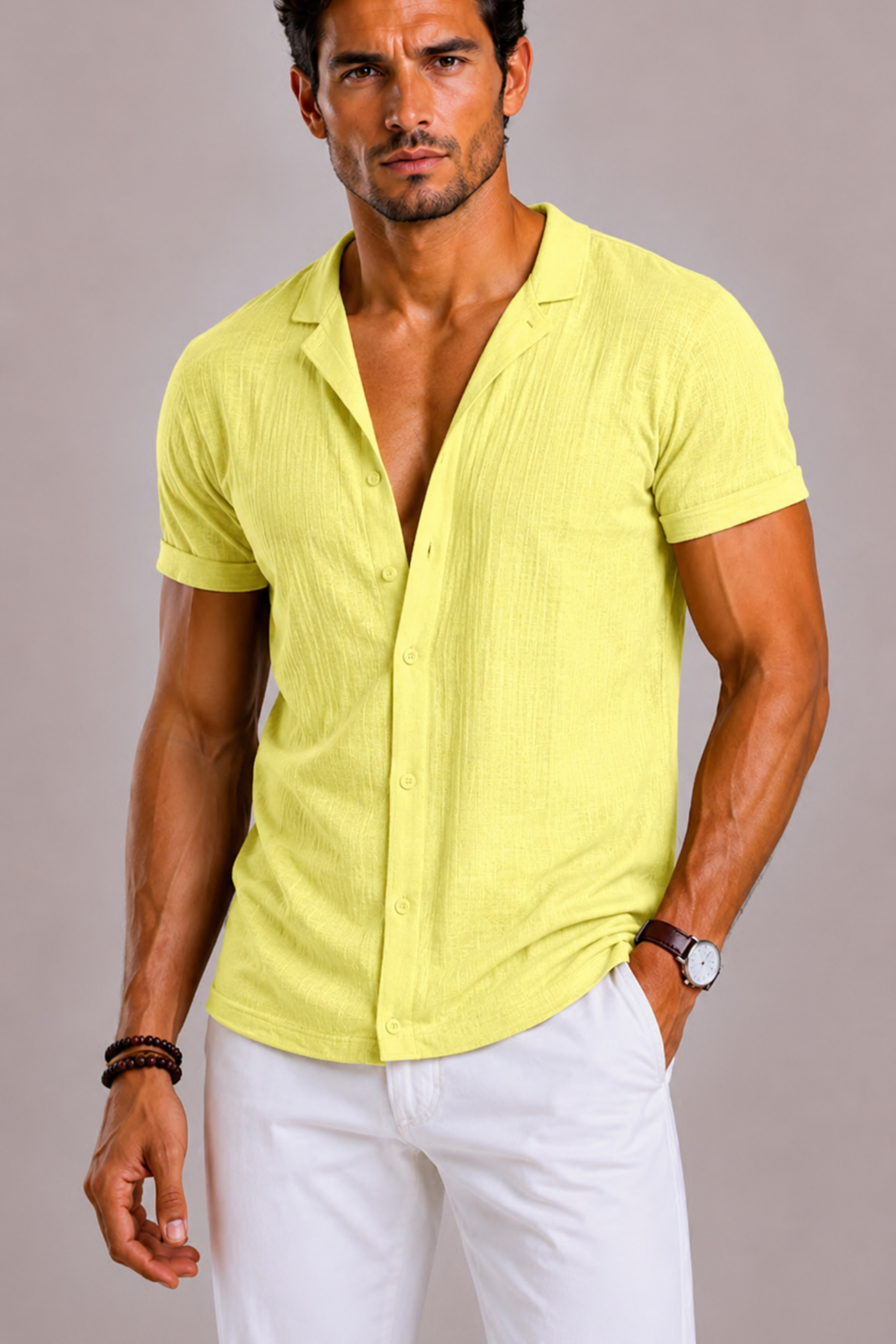 LIAM™ | Ribbed Shirt