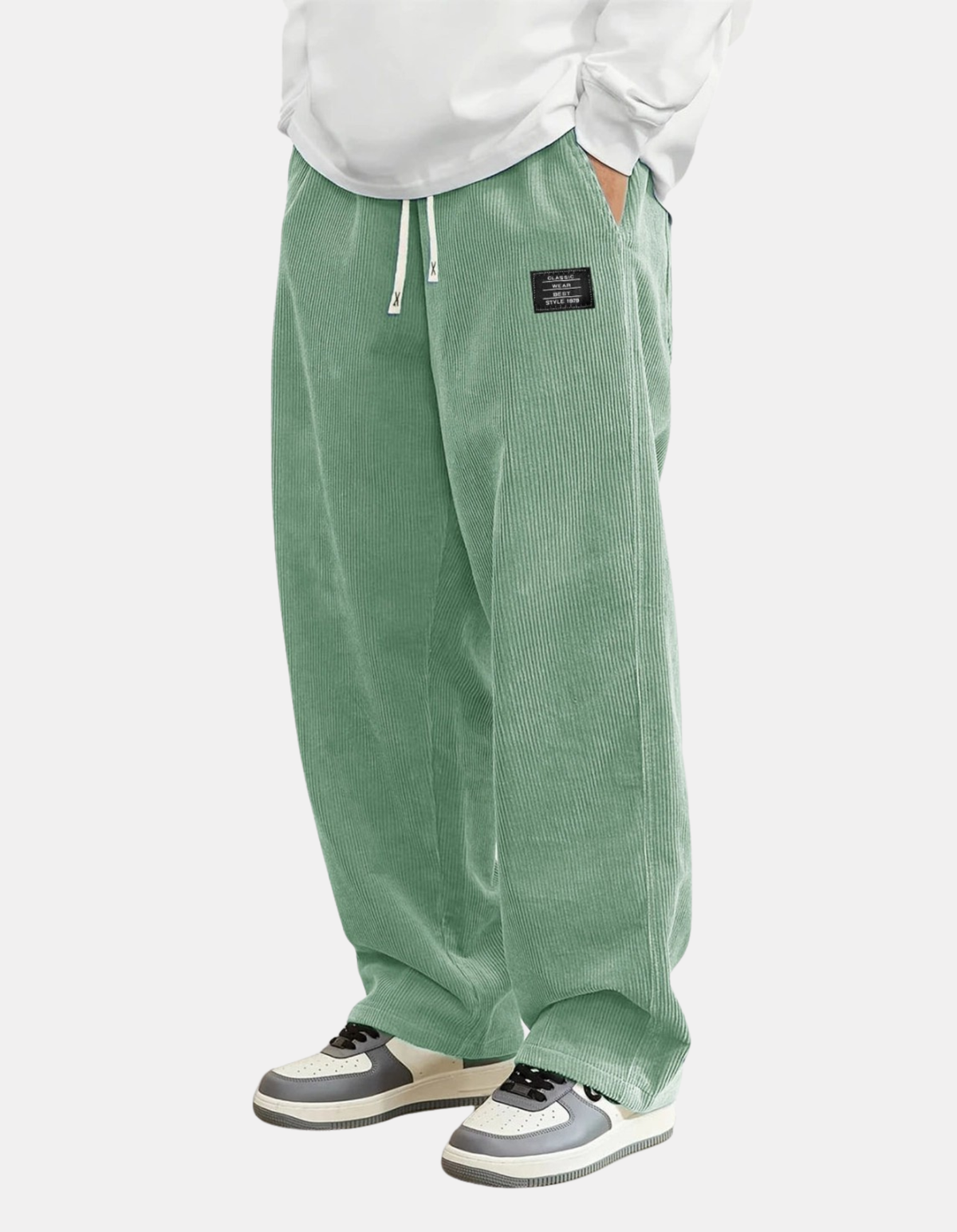 LIAM™ | James Relaxed-fit Corduroy Trousers
