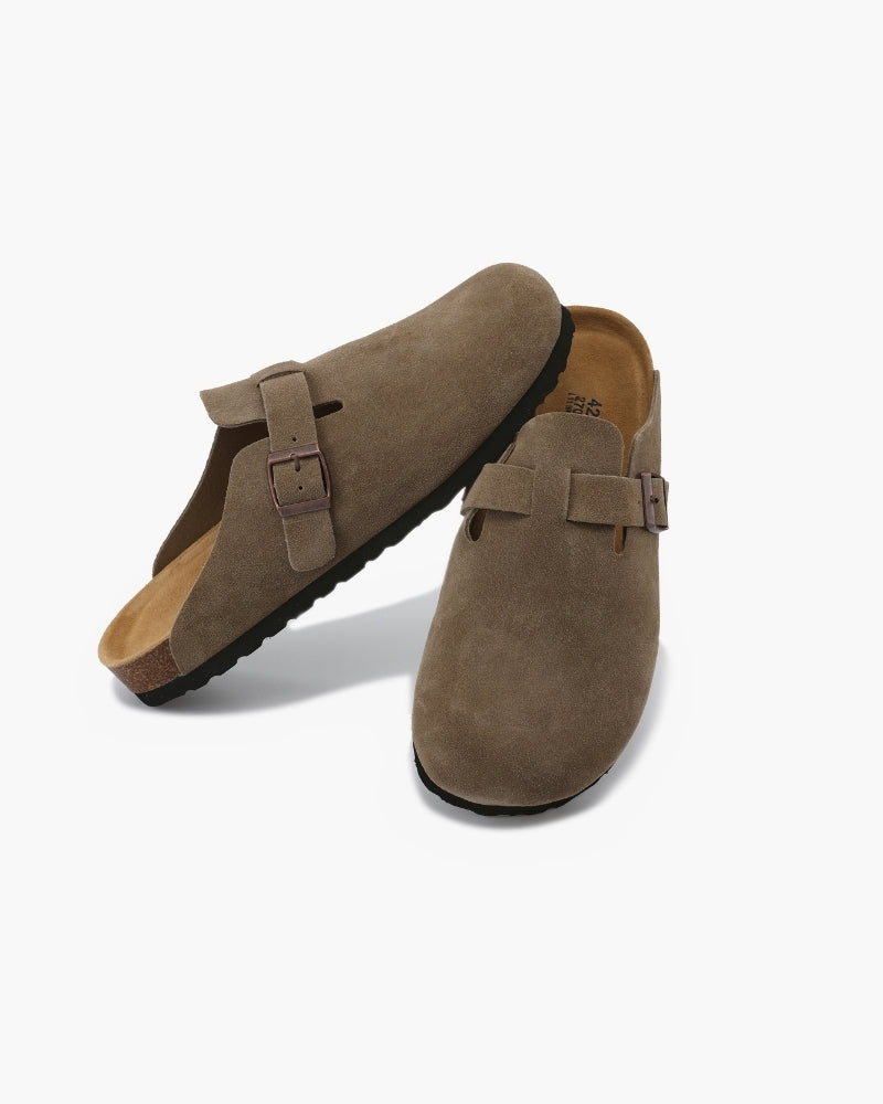 LIAM™ | SUEDE CLOGS