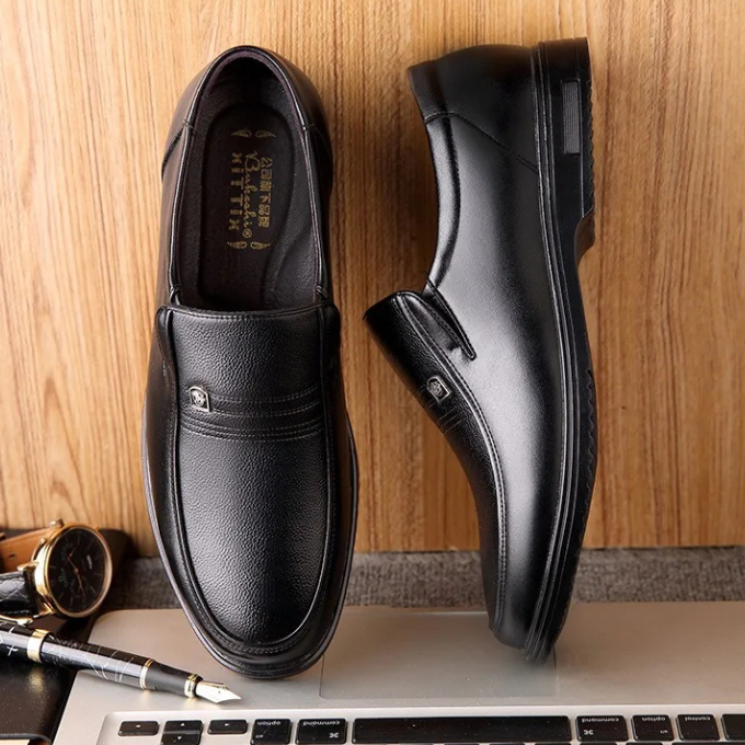 LIAM™ | LEATHER LOAFERS