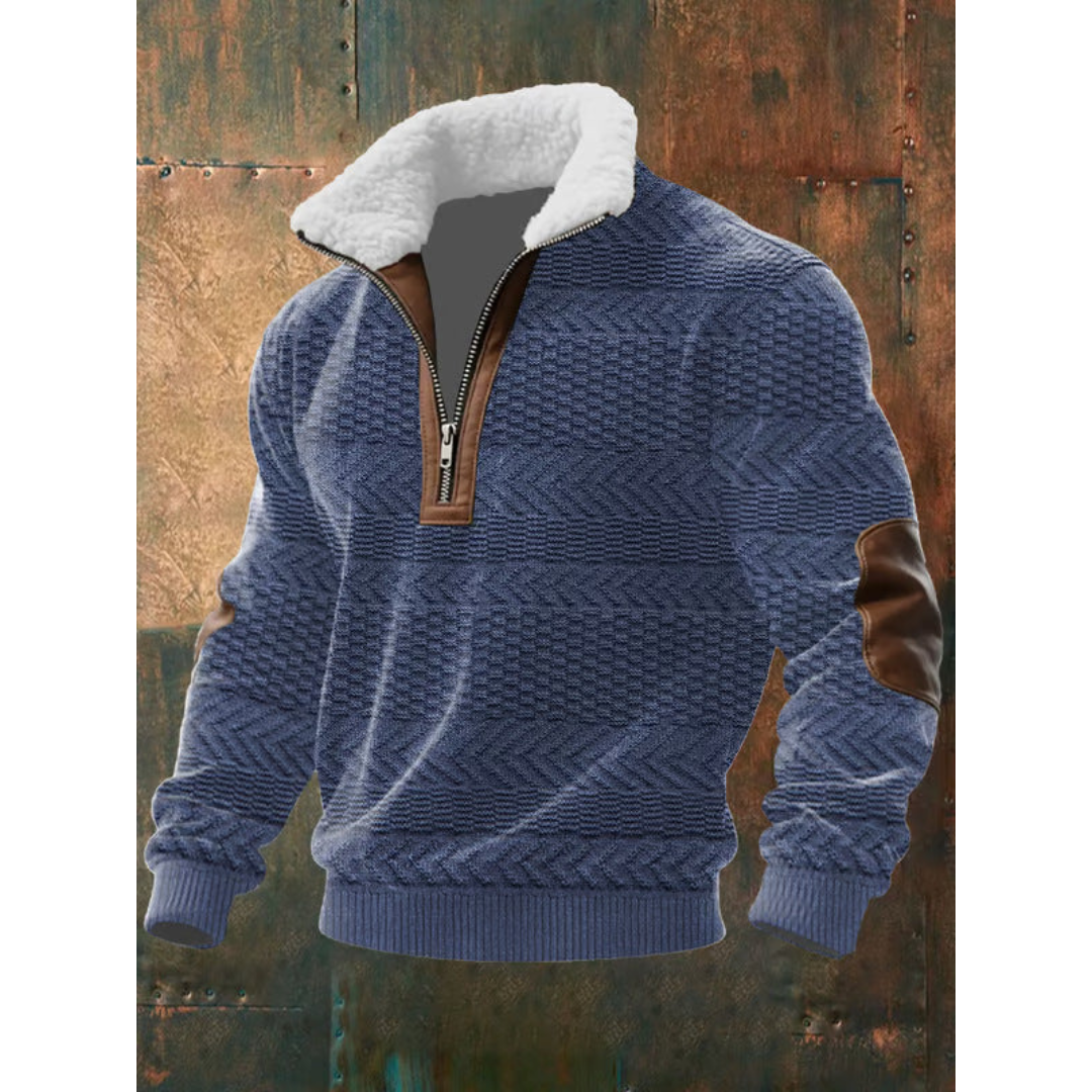LIAM™ | HIGH COLLAR SWEATER