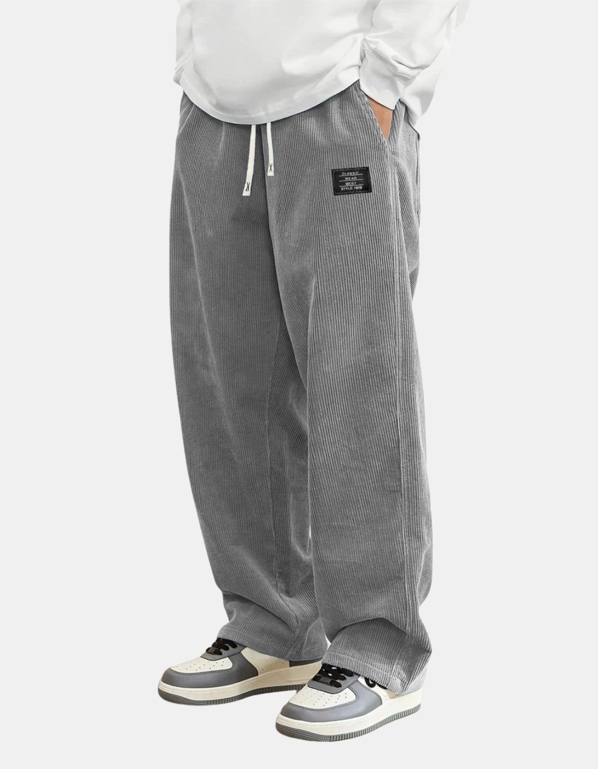 LIAM™ | James Relaxed-fit Corduroy Trousers
