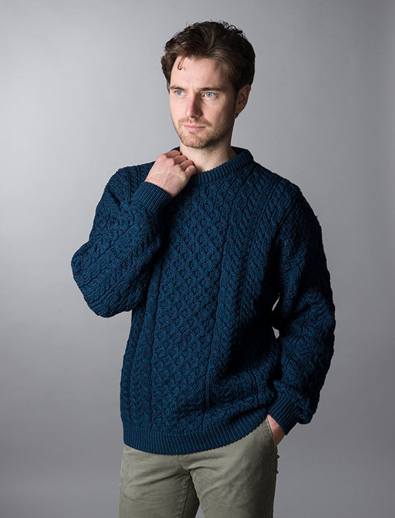 LIAM™ | Merino Aran Sweater