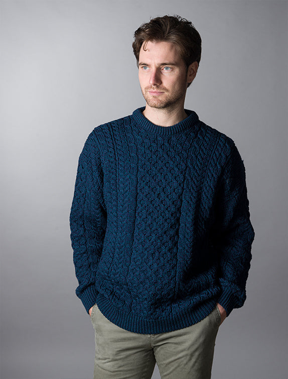 LIAM™ | Merino Aran Sweater