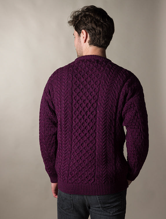 LIAM™ | Merino Aran Sweater