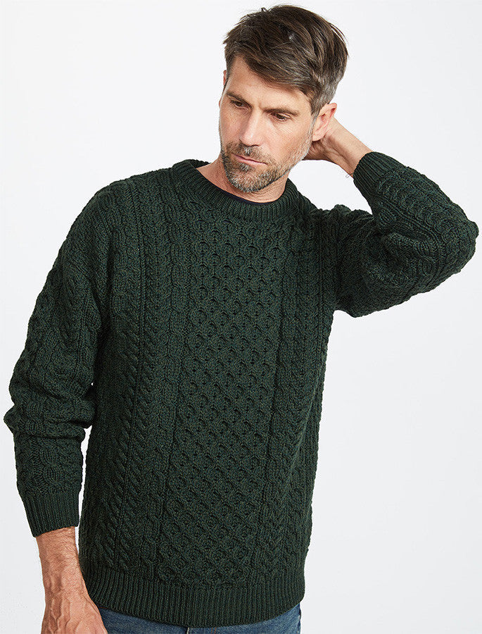 LIAM™ | Merino Aran Sweater