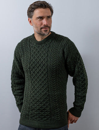 LIAM™ | Merino Aran Sweater