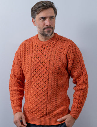 LIAM™ | Merino Aran Sweater