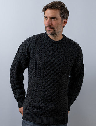 LIAM™ | Merino Aran Sweater