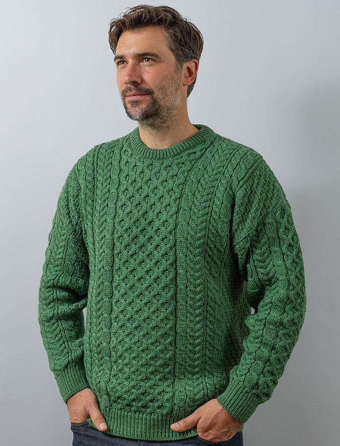 LIAM™ | Merino Aran Sweater