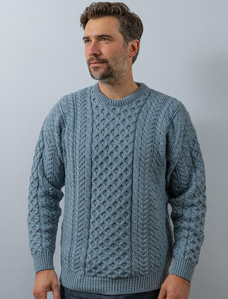 LIAM™ | Merino Aran Sweater