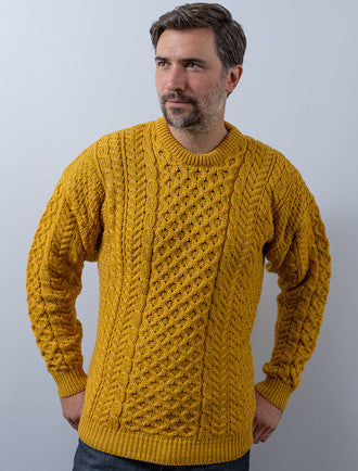 LIAM™ | Merino Aran Sweater